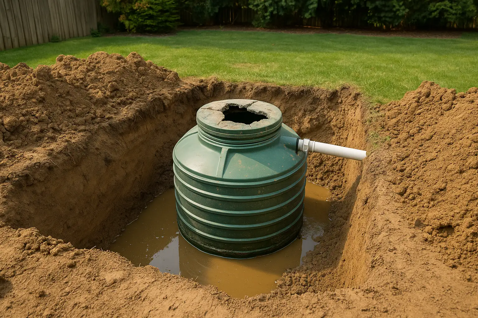 Septic Tank Repair septic-tank-repair-service-in-progress