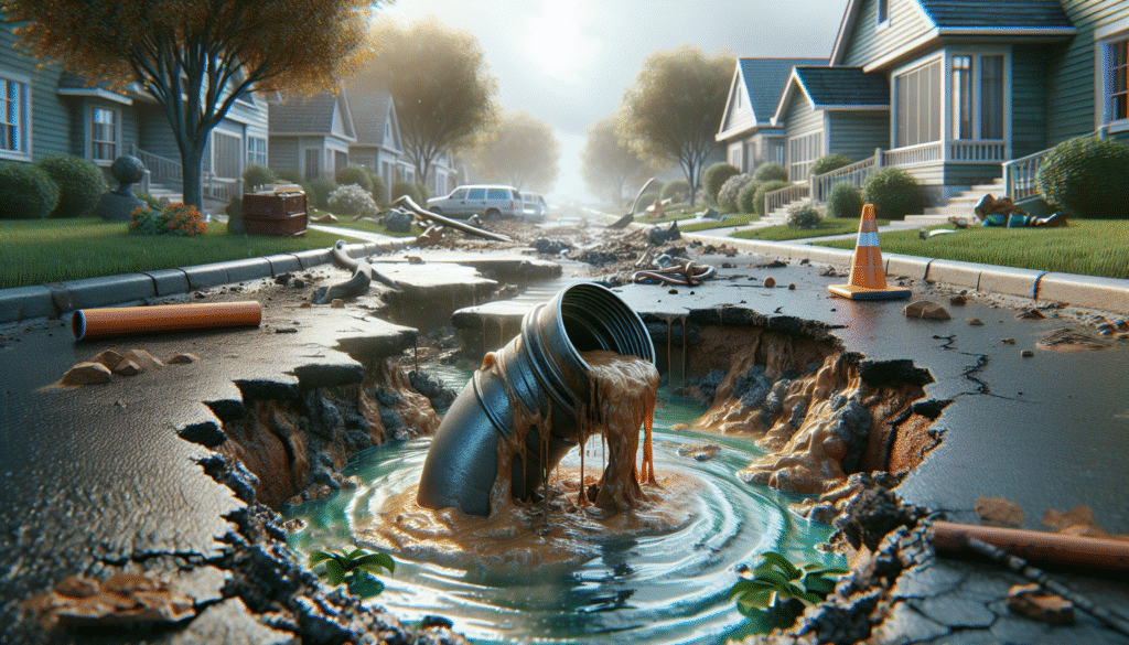 what happens if your sewer line breaks?