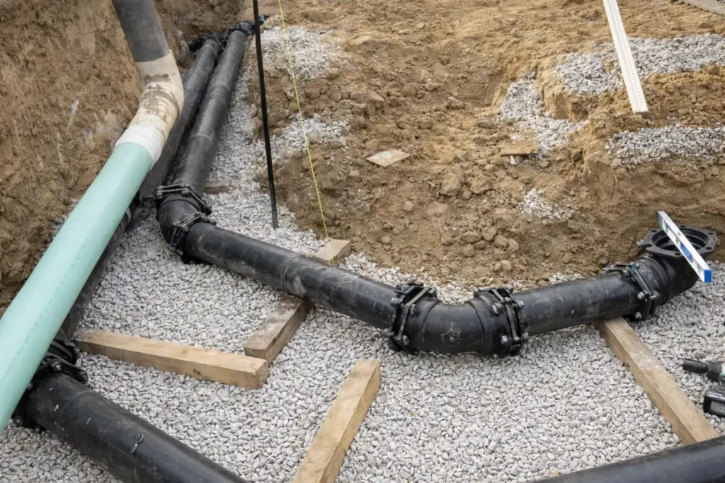 Septic system camera inspection Septic system camera inspection