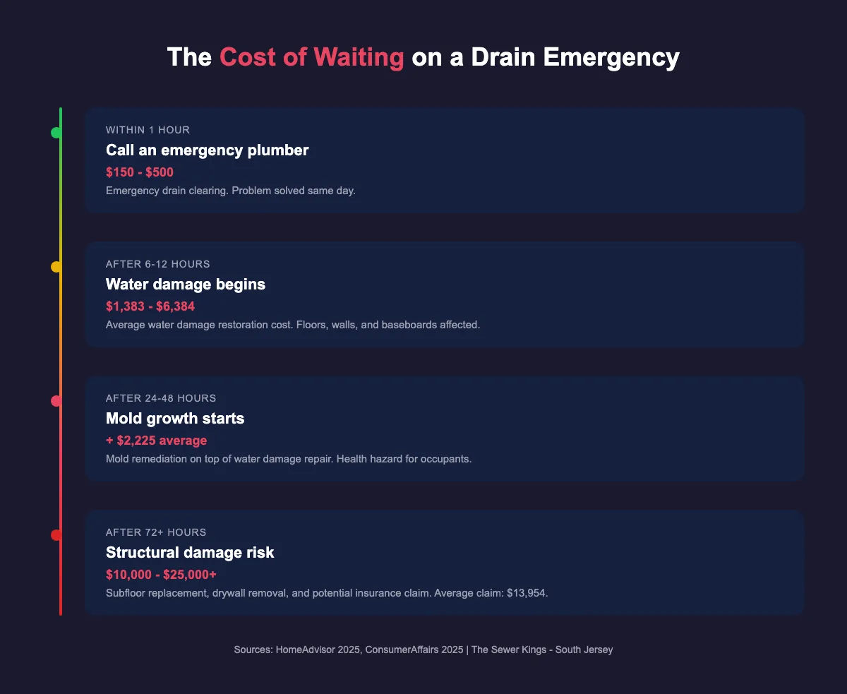 When Should You Call an Emergency Plumber for Drain Problems?