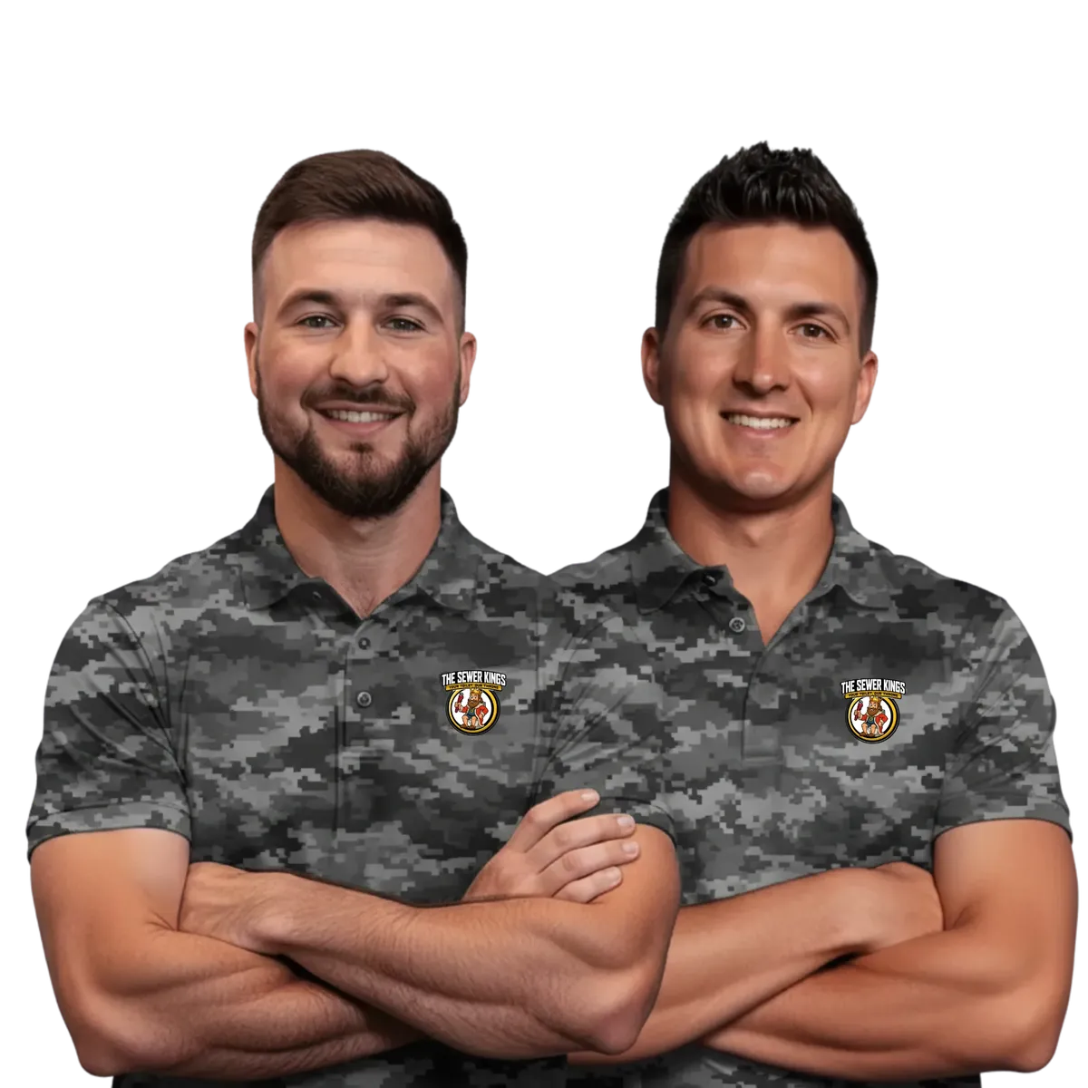 Anthony and Mark Papaneri, owners of The Sewer Kings residential septic company in Evesham, NJ